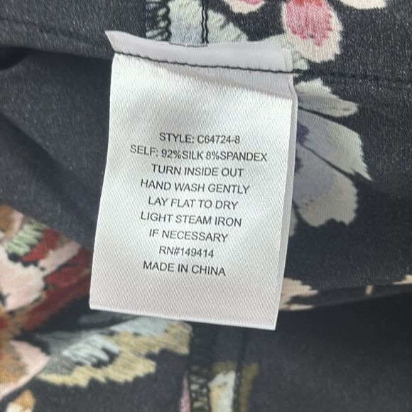 Johnny Was Silk Blend Joggers Genora Paneled‎ Joggers XL - Picture 9 of 9